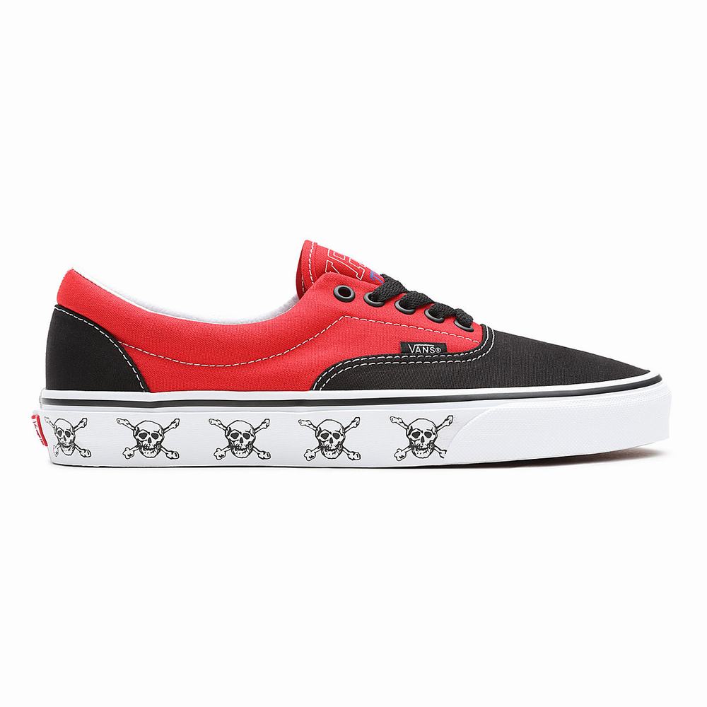 Men's Vans New Varsity Era Sneakers Red | USA79253