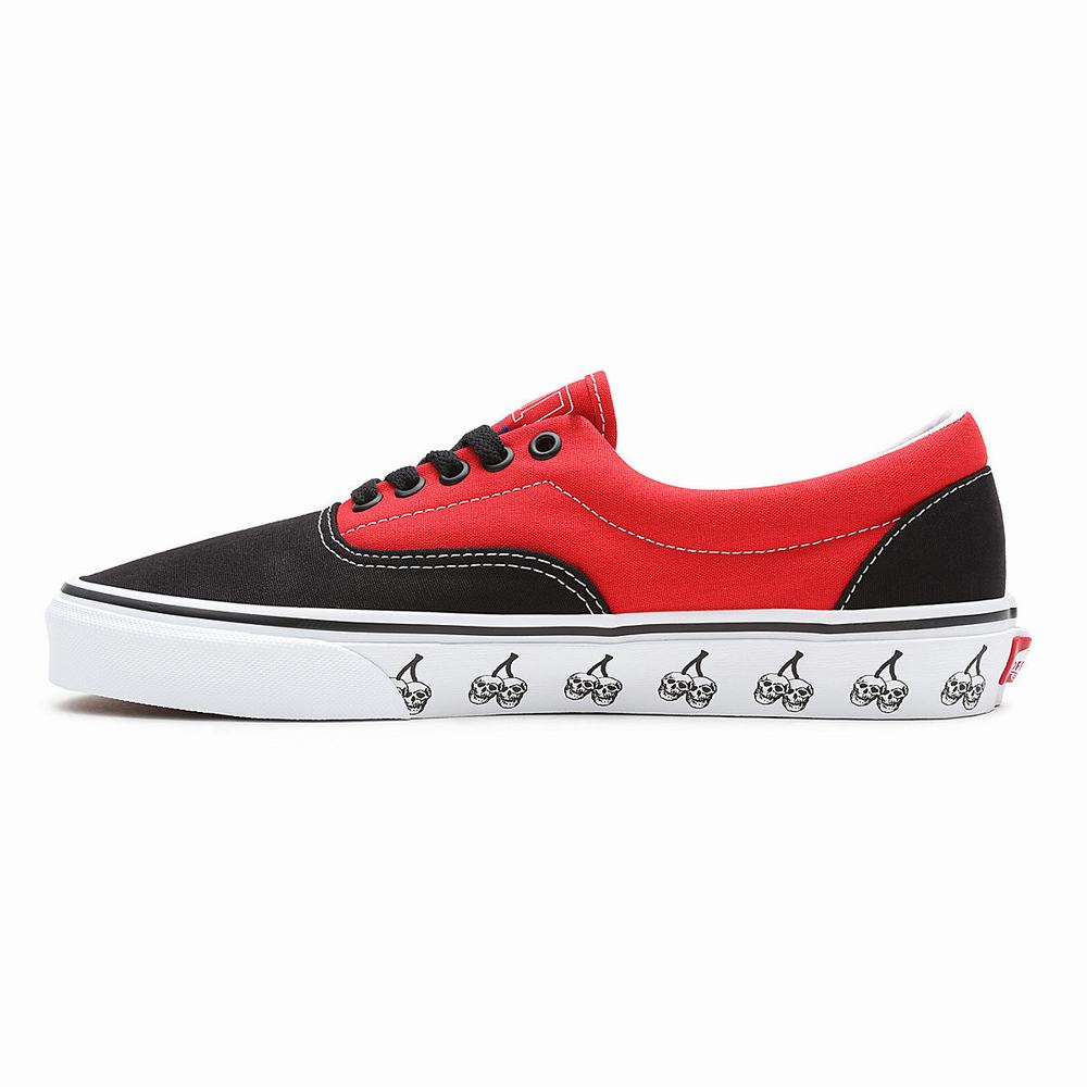 Men's Vans New Varsity Era Sneakers Red | USA79253