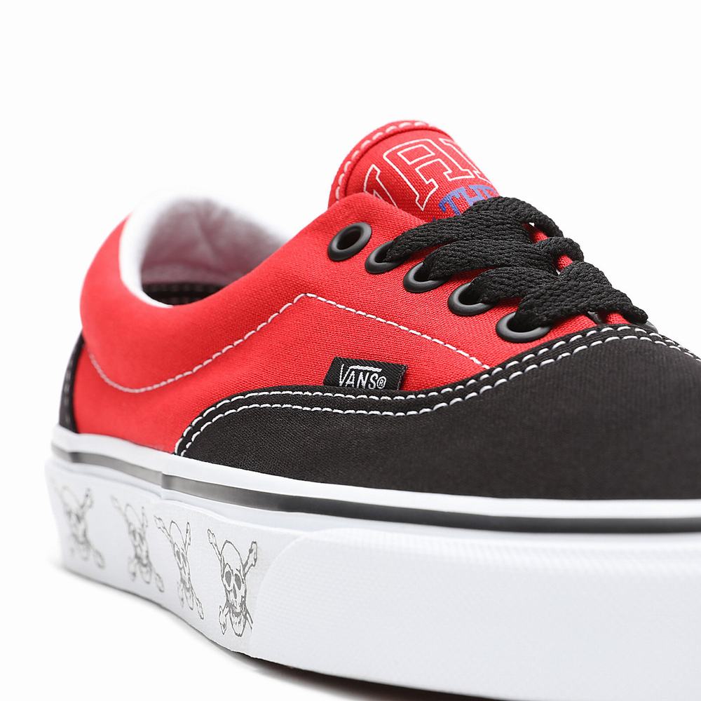 Men's Vans New Varsity Era Sneakers Red | USA79253