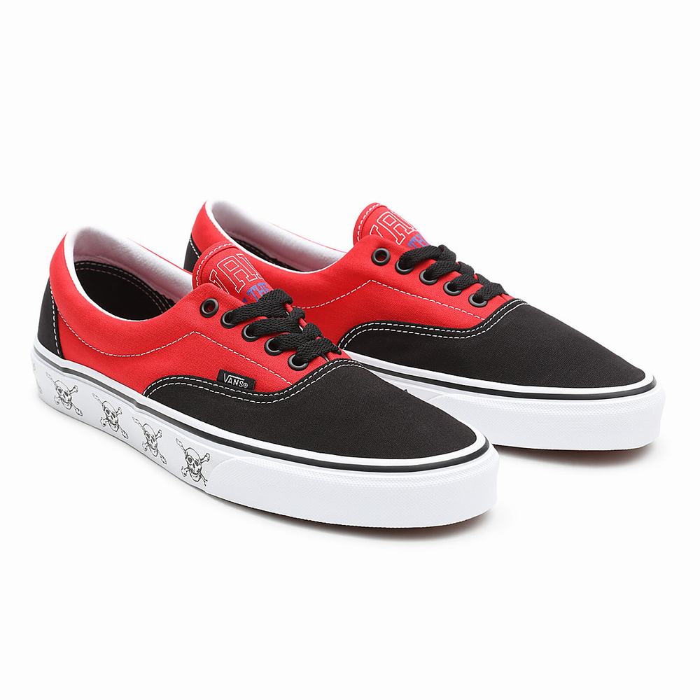 Men\'s Vans New Varsity Era Sneakers Red | USA79253