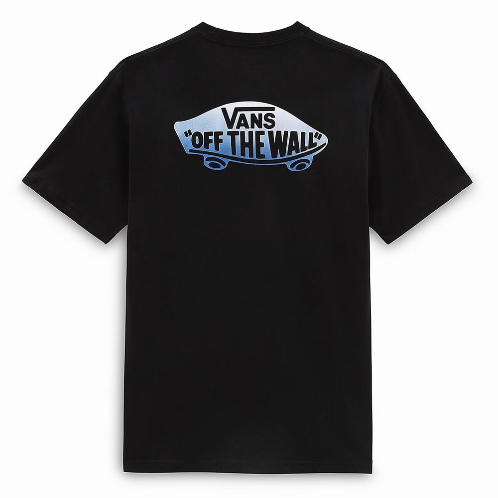 Men's Vans OTW Classic Back T Shirts Black | USA23845