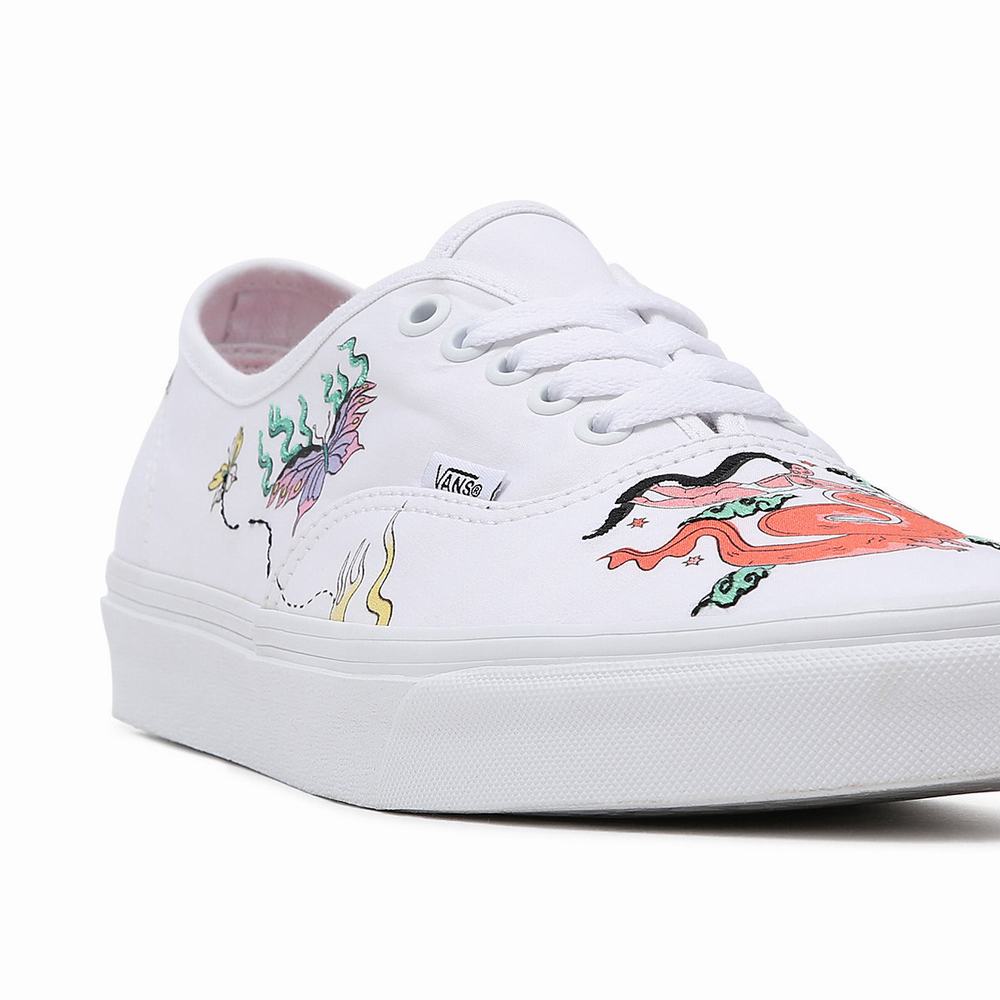 Men's Vans OTW Gallery Authentic Sneakers Multicolor / White | USA74829