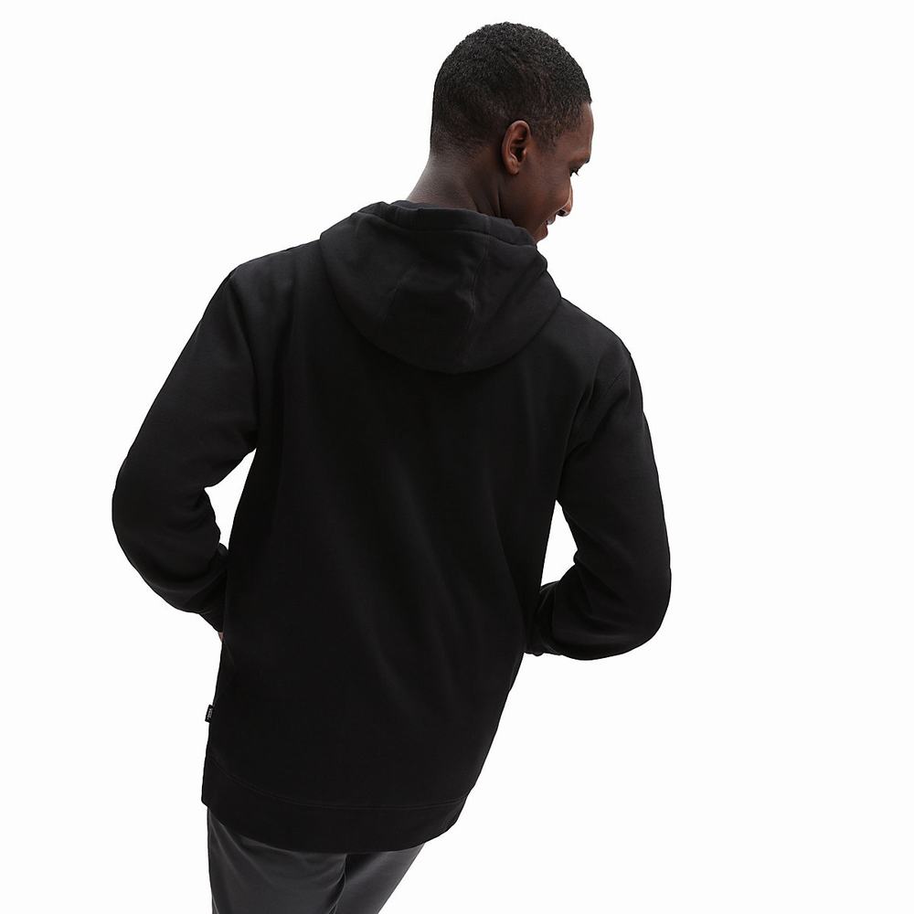 Men's Vans OTW Hoodie Black | USA01923