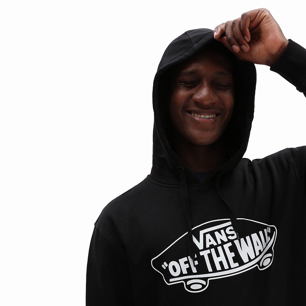 Men's Vans OTW Hoodie Black | USA01923