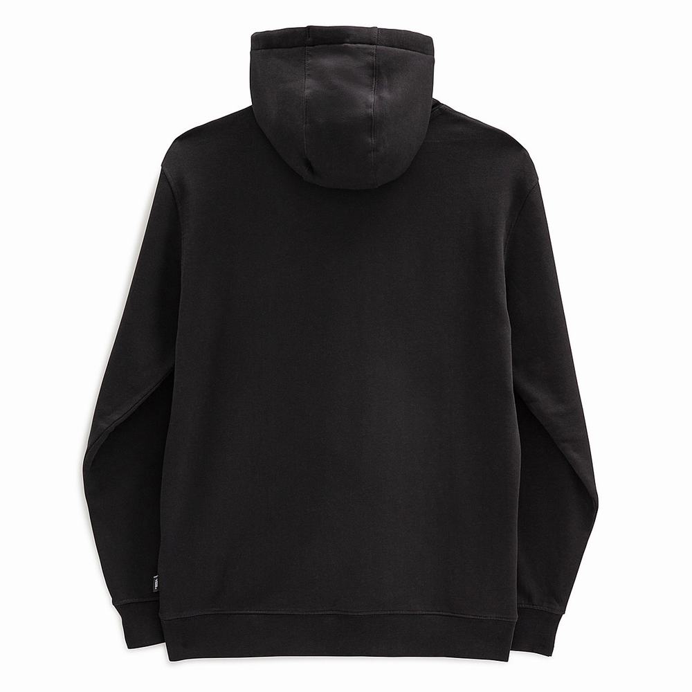 Men's Vans OTW Hoodie Black | USA01923