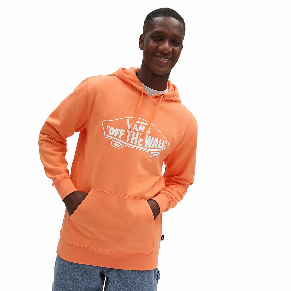 Men\'s Vans OTW Hoodie Orange | USA26435