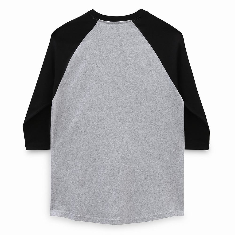 Men's Vans OTW Raglan T Shirts Grey | USA25913