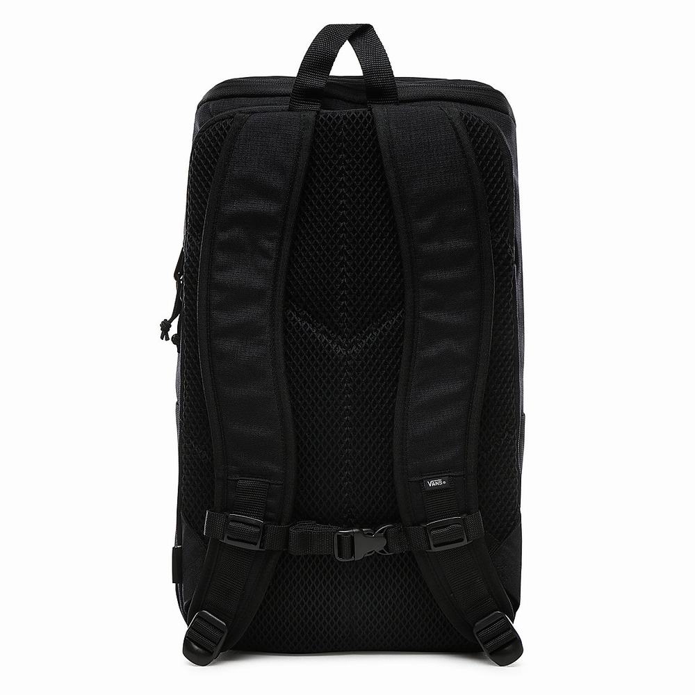 Men's Vans Obstacle Skatepack Backpacks Black | USA04372