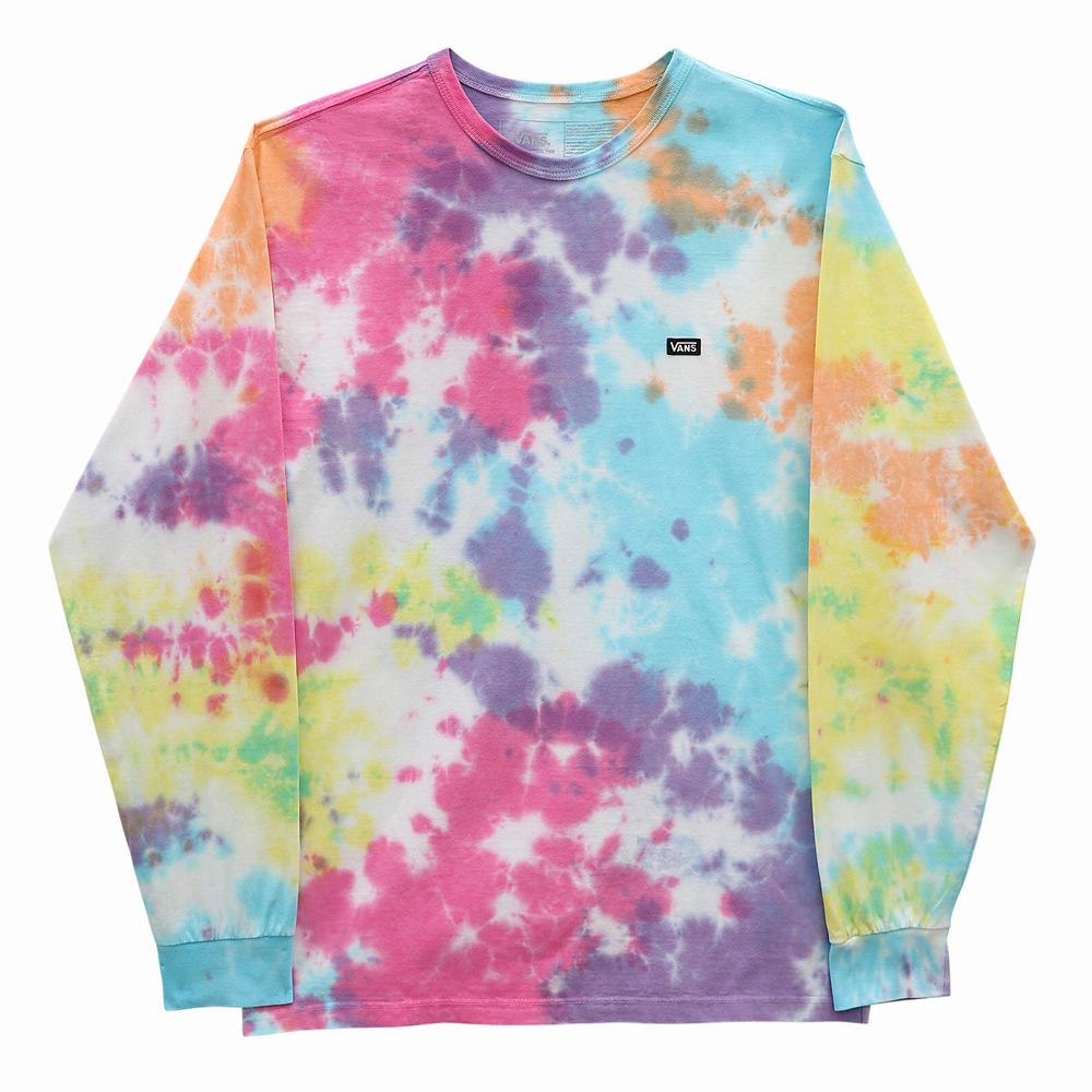 Men's Vans Off The Wall Skate Classics Tie Dye T Shirts Multicolor | USA54921