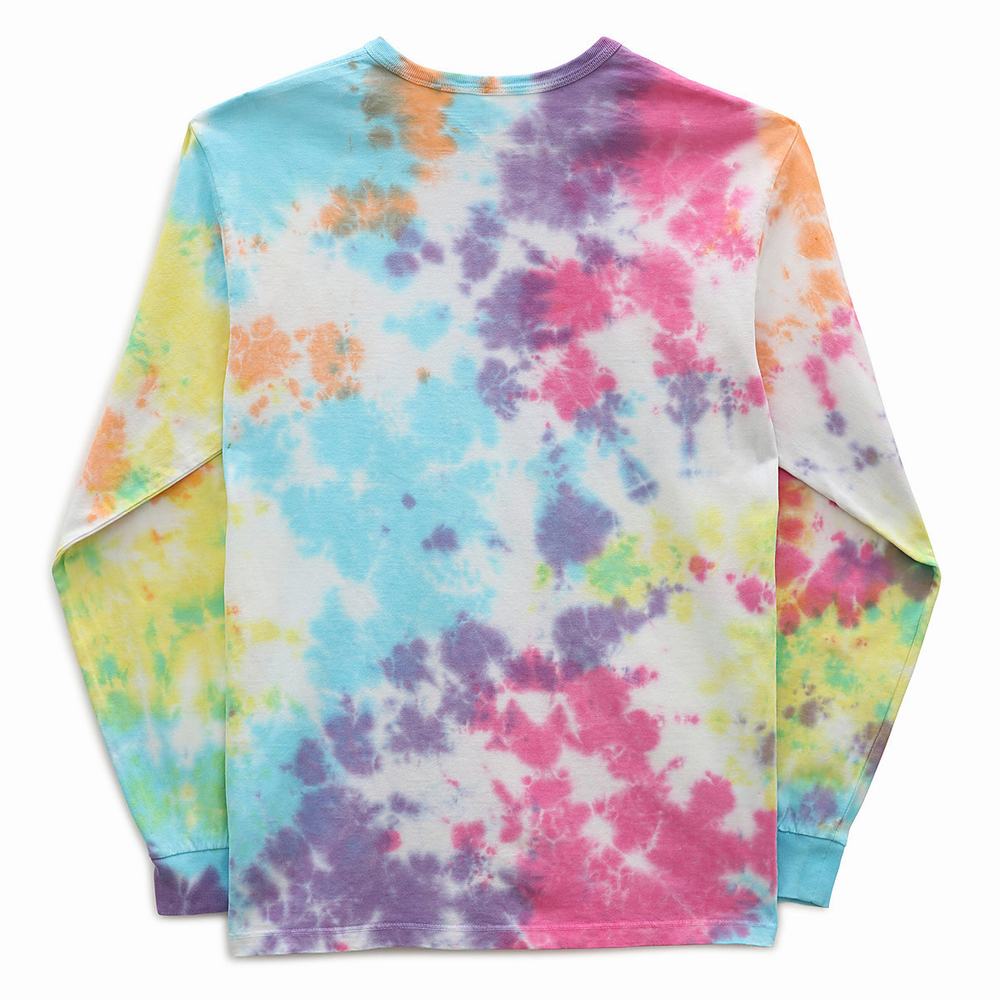 Men's Vans Off The Wall Skate Classics Tie Dye T Shirts Multicolor | USA54921