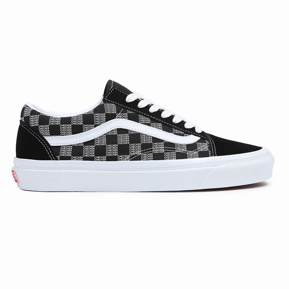 Men's Vans Old Skool 36 DX Sneakers Black / Grey | USA48075