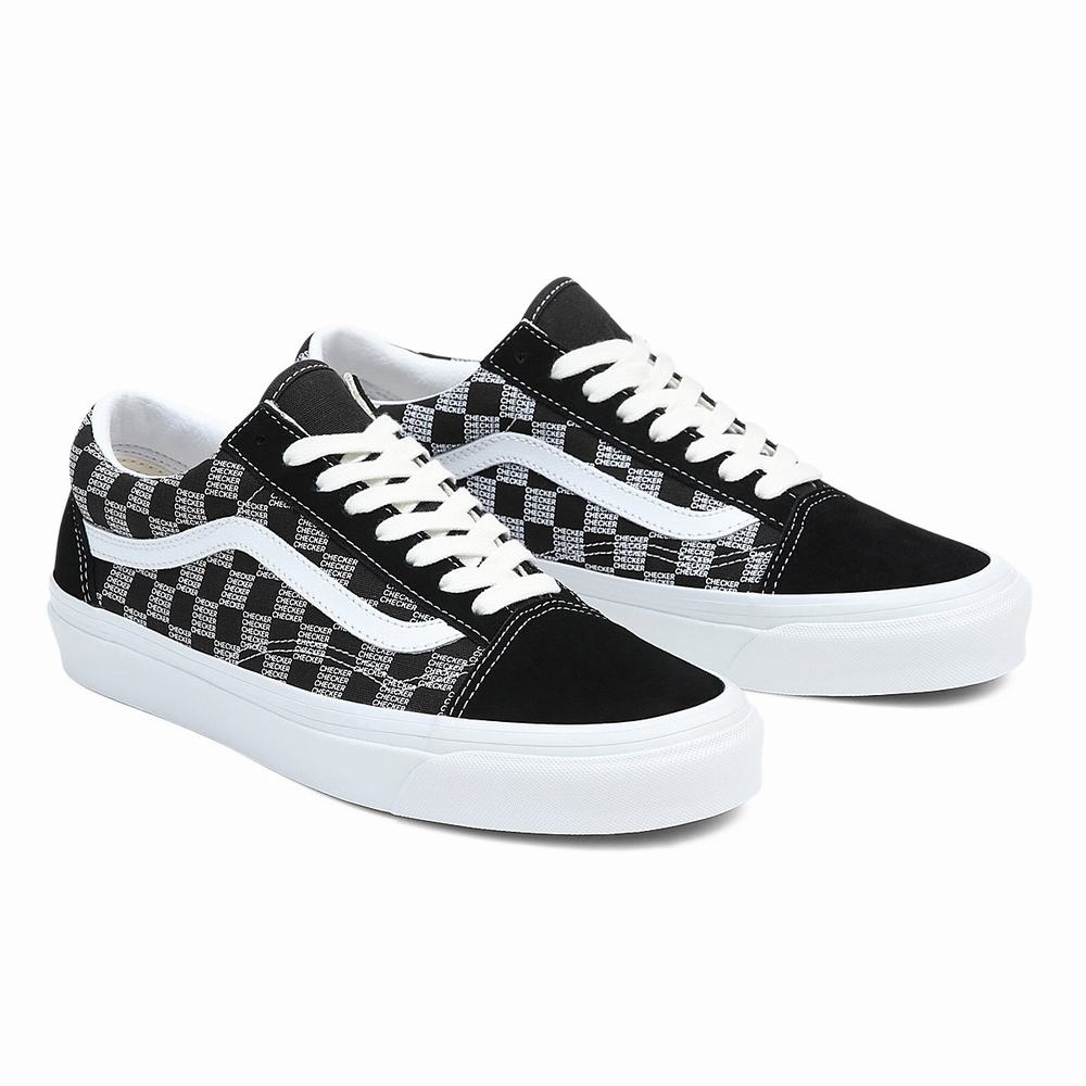 Men\'s Vans Old Skool 36 DX Sneakers Black / Grey | USA48075