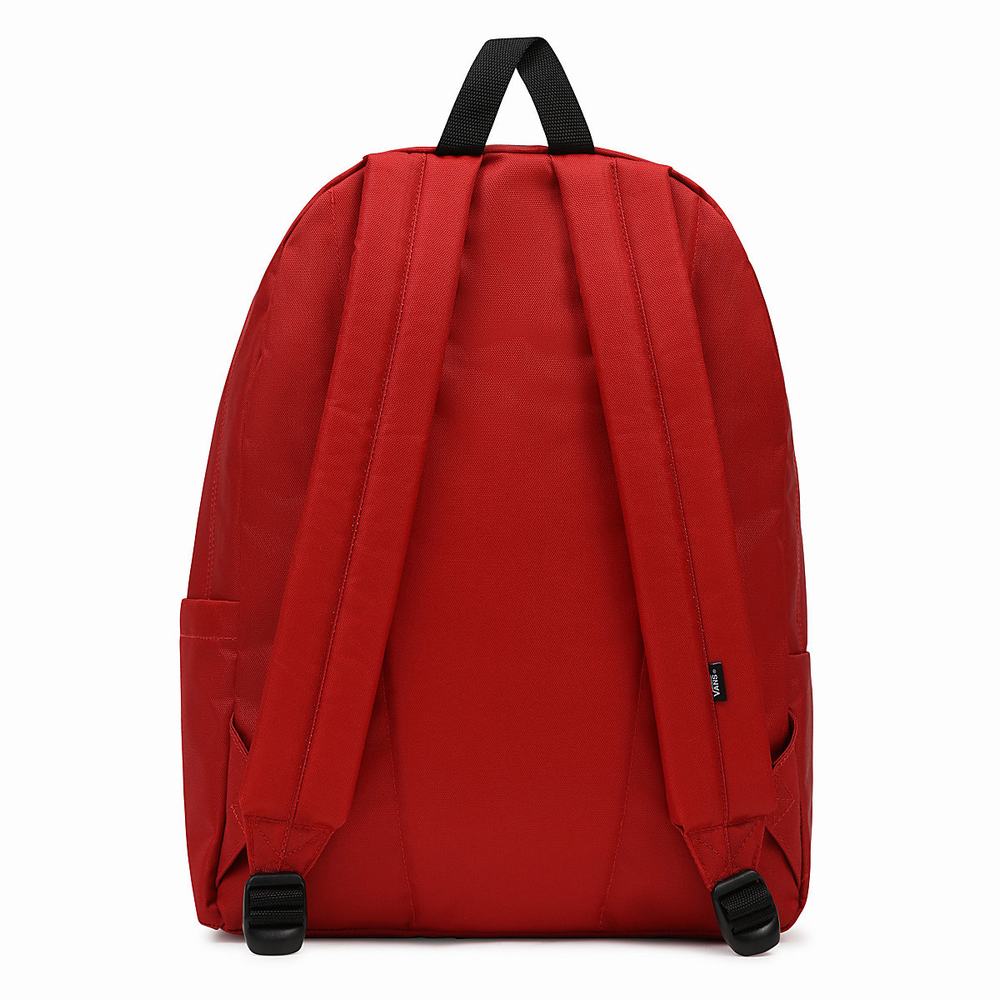 Men's Vans Old Skool Boxed Backpacks Red | USA38976