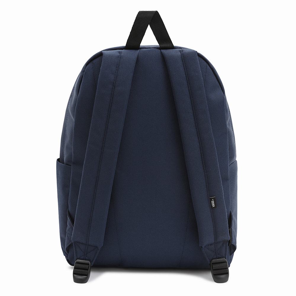 Men's Vans Old Skool Drop V Backpacks Blue | USA35274