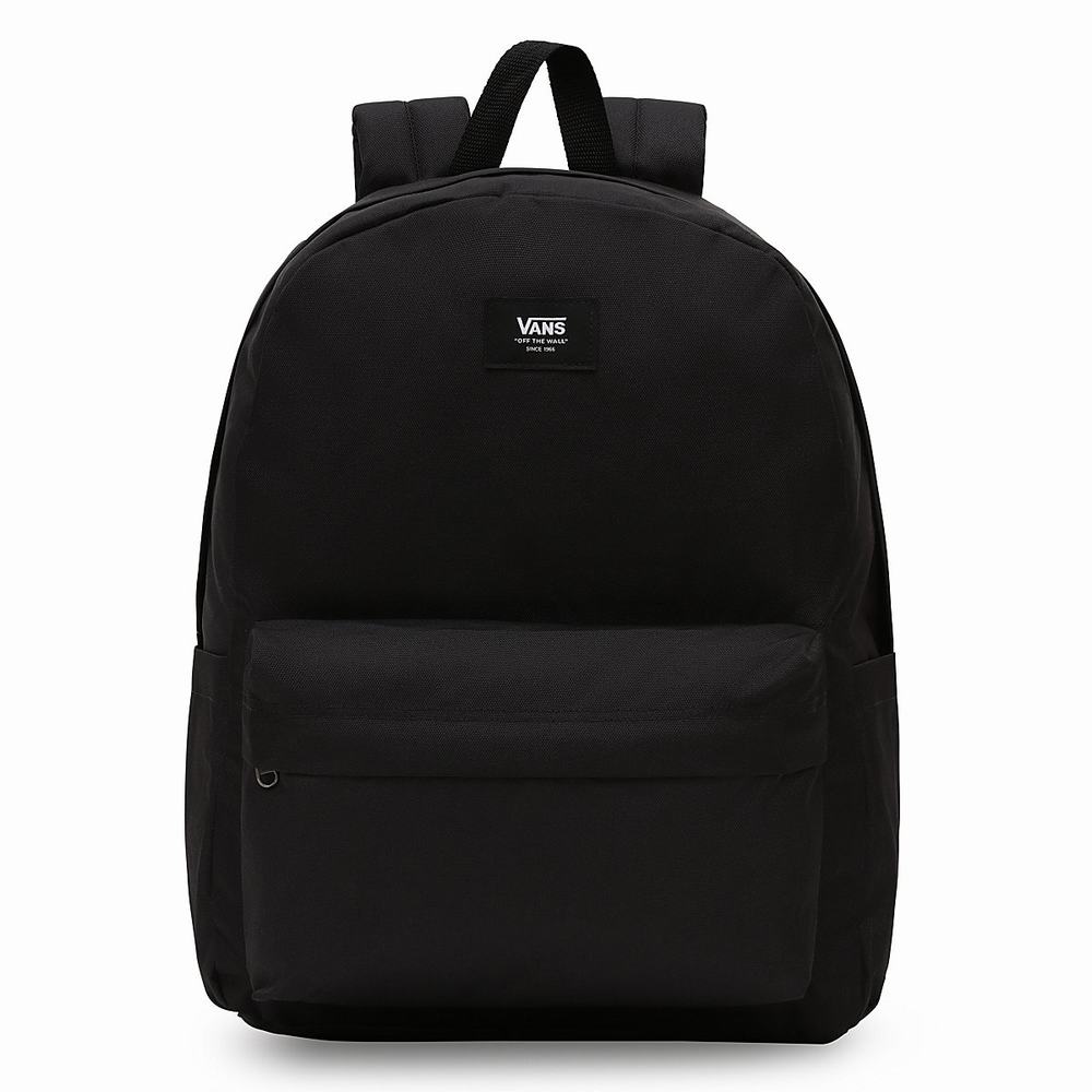 Men\'s Vans Old Skool H2O Backpacks Black | USA49168