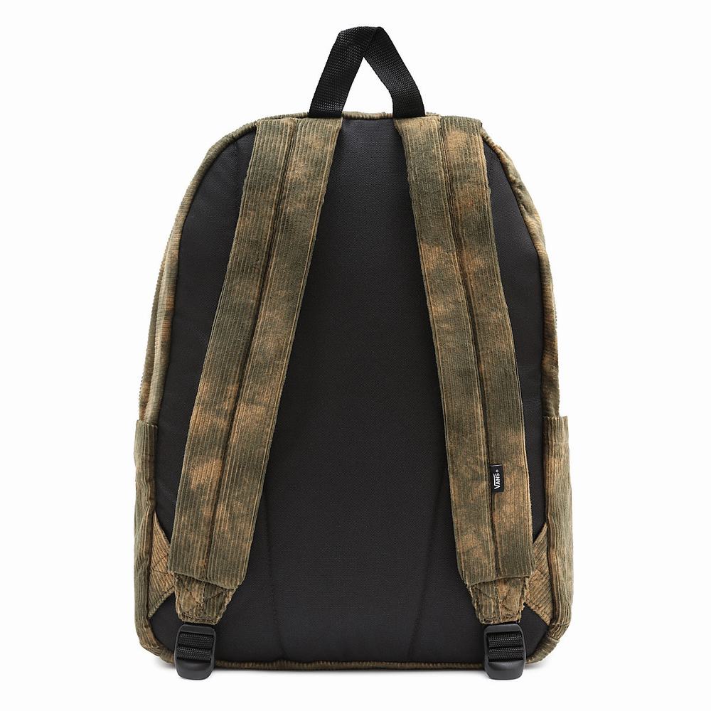 Men's Vans Old Skool H2O Backpacks Brown | USA61395