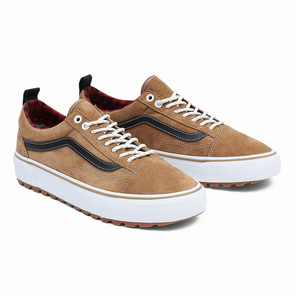 Men\'s Vans Old Skool MTE-1 Sneakers Brown | USA97153