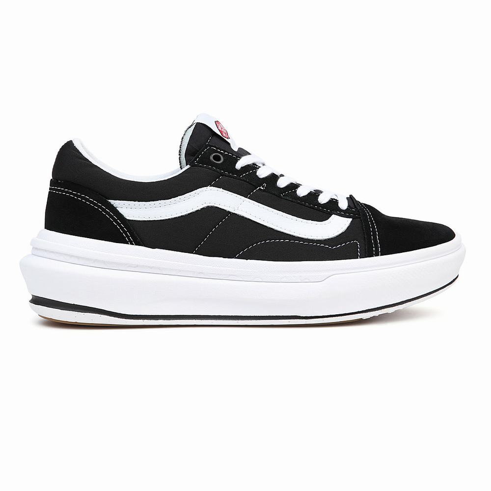 Men's Vans Old Skool Overt CC Sneakers Black | USA43815