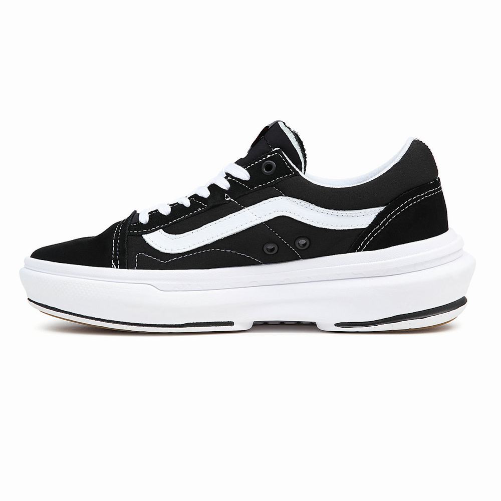 Men's Vans Old Skool Overt CC Sneakers Black | USA43815