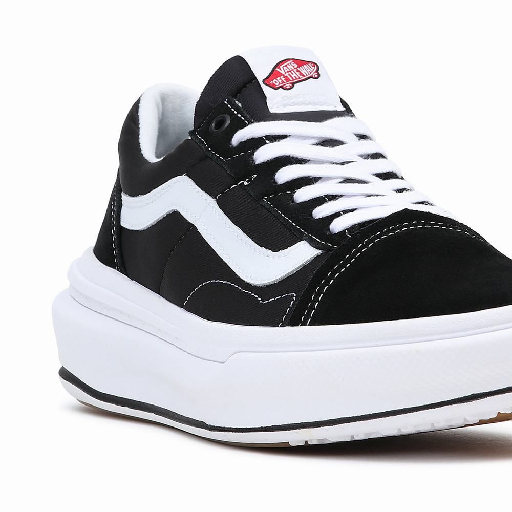 Men's Vans Old Skool Overt CC Sneakers Black | USA43815