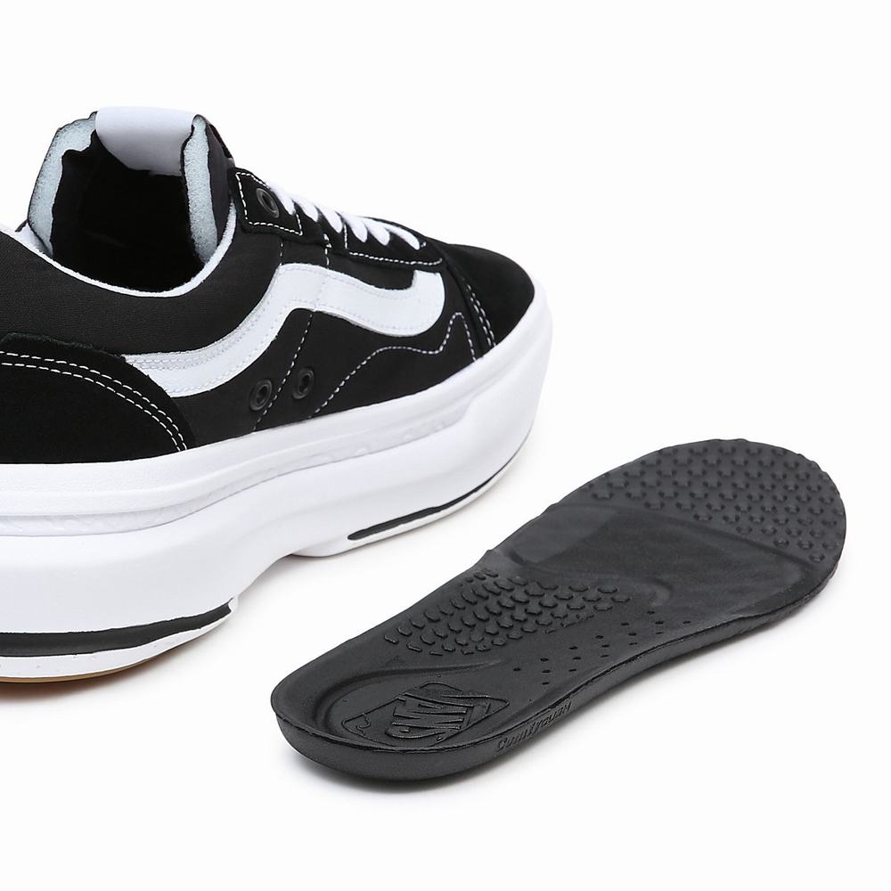 Men's Vans Old Skool Overt CC Sneakers Black | USA43815