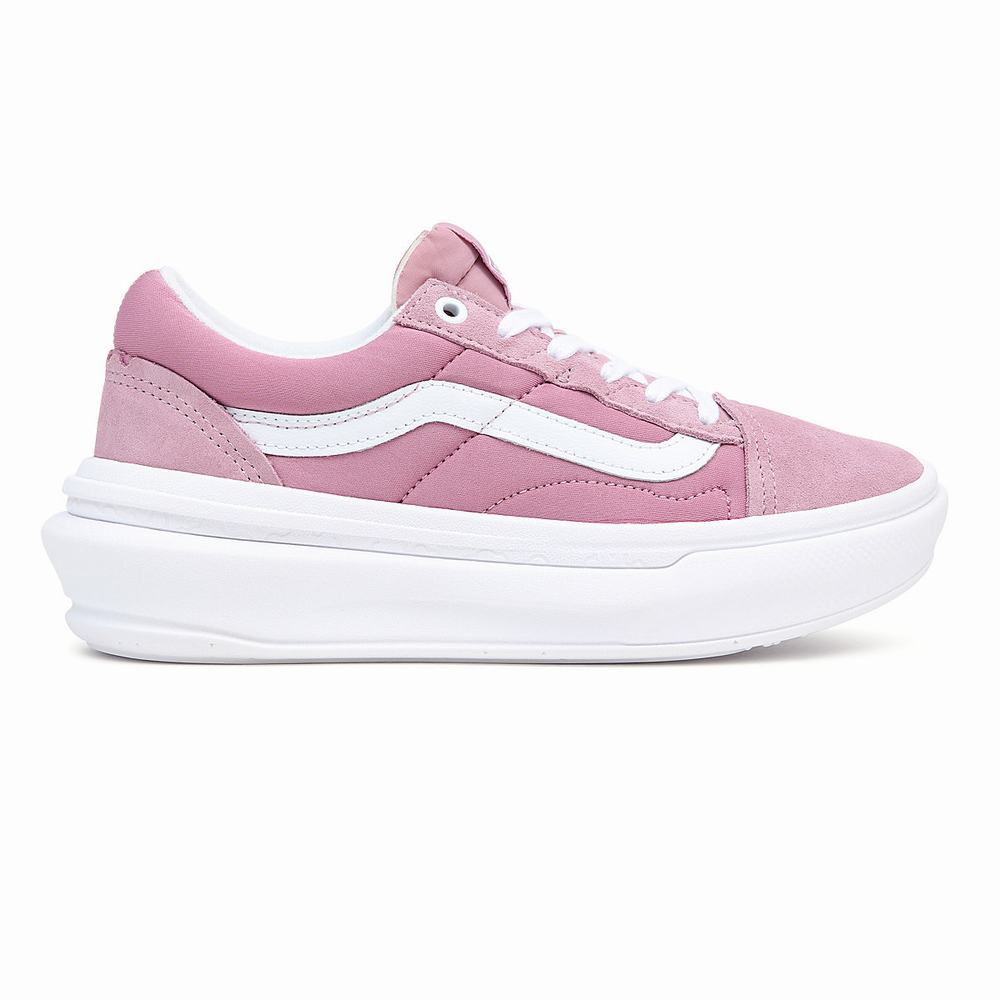 Men's Vans Old Skool Overt CC Sneakers Pink | USA09582