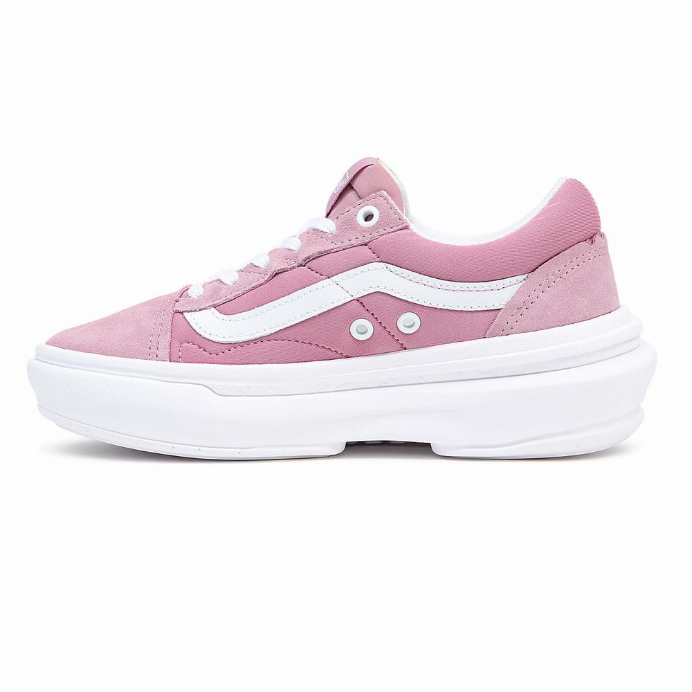 Men's Vans Old Skool Overt CC Sneakers Pink | USA09582