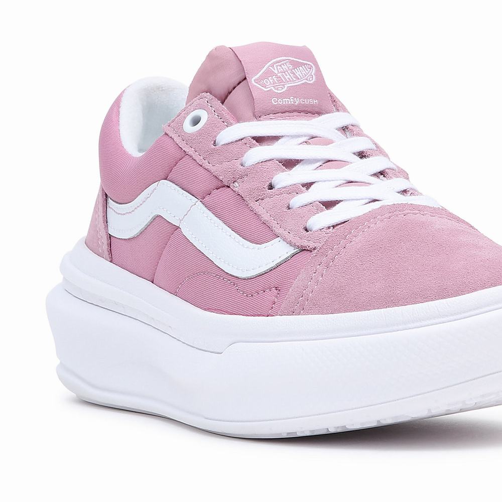 Men's Vans Old Skool Overt CC Sneakers Pink | USA09582