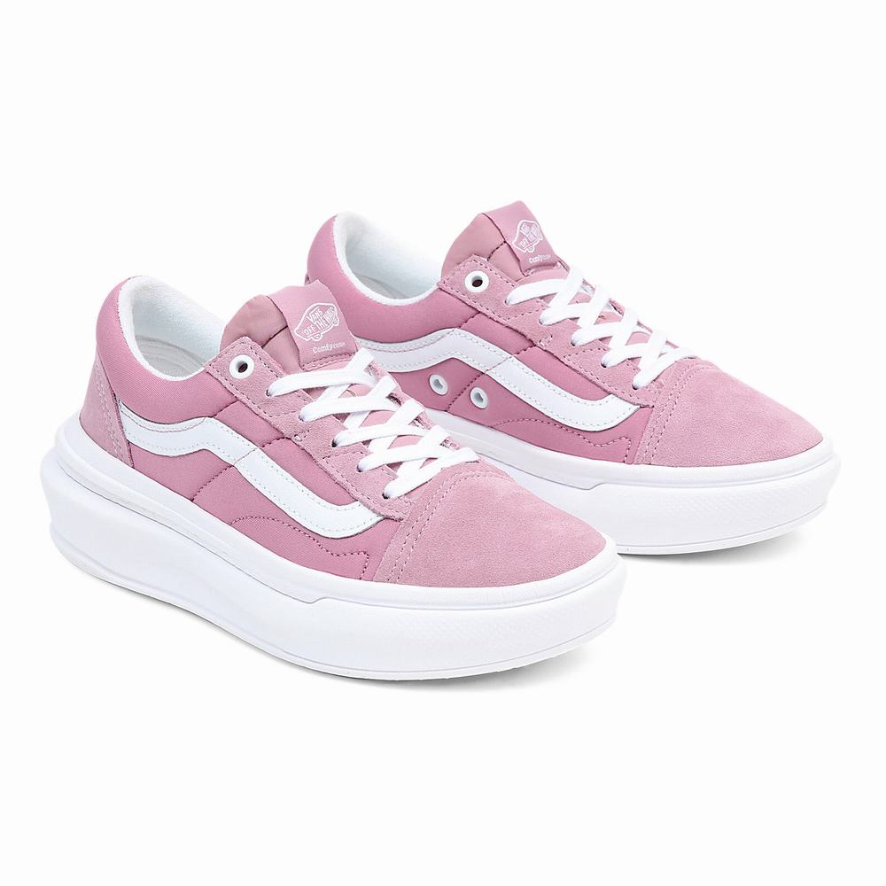 Men\'s Vans Old Skool Overt CC Sneakers Pink | USA09582