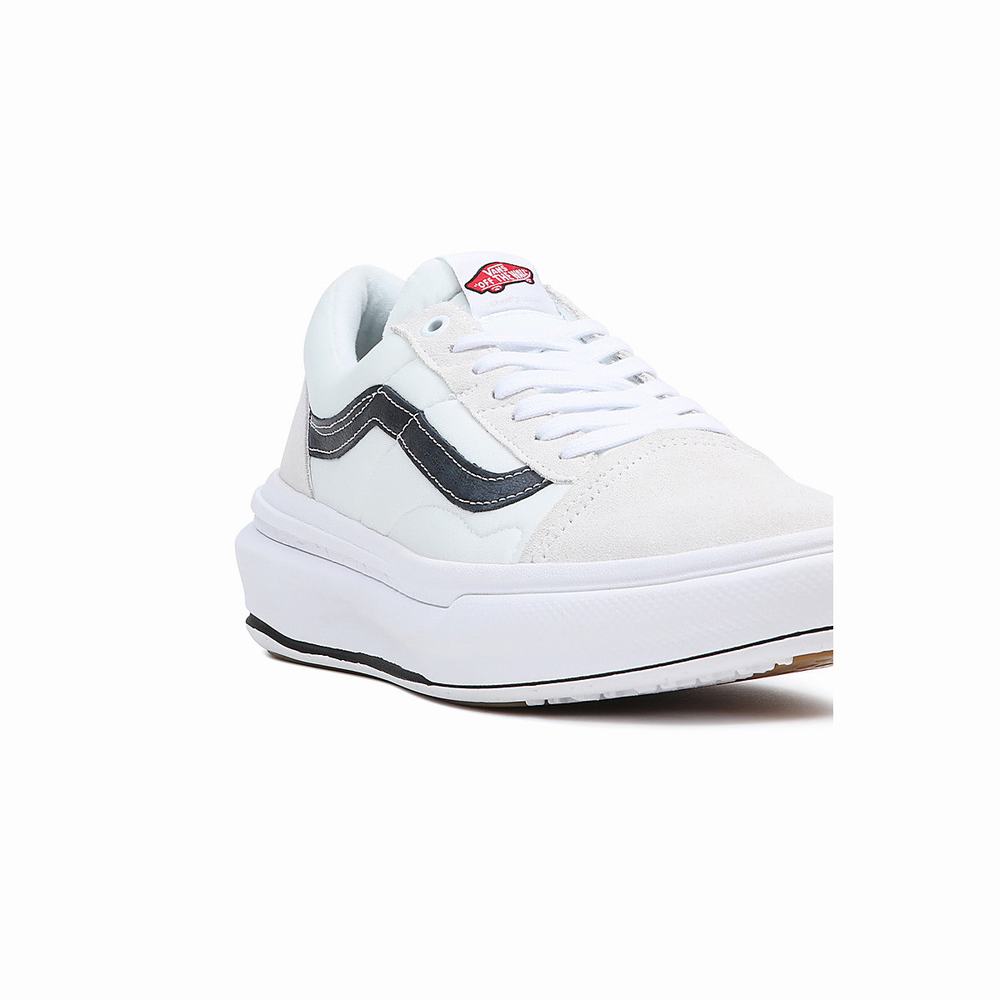 Men's Vans Old Skool Overt CC Sneakers White | USA17280