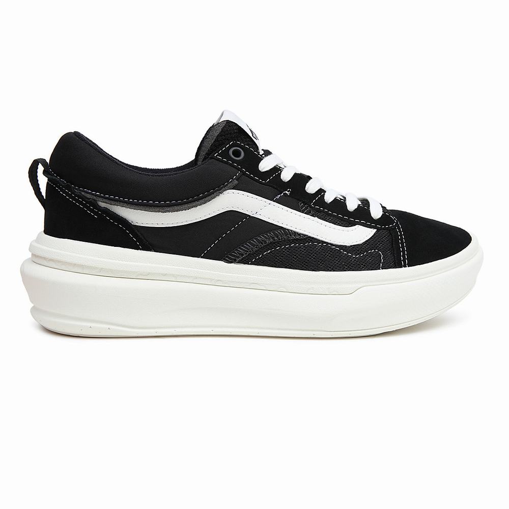 Men's Vans Old Skool Overt Plus CC Sneakers Black | USA92186