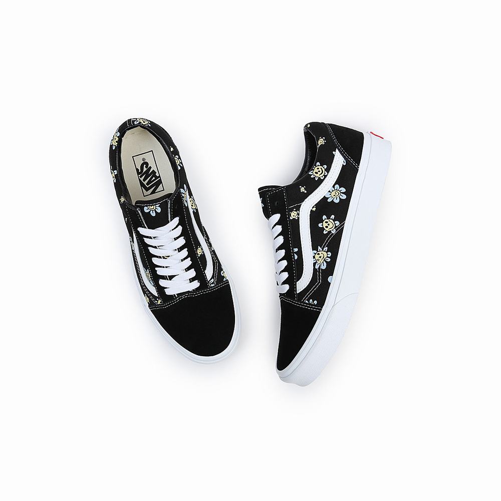 Men's Vans Old Skool Sneakers Black | USA10528