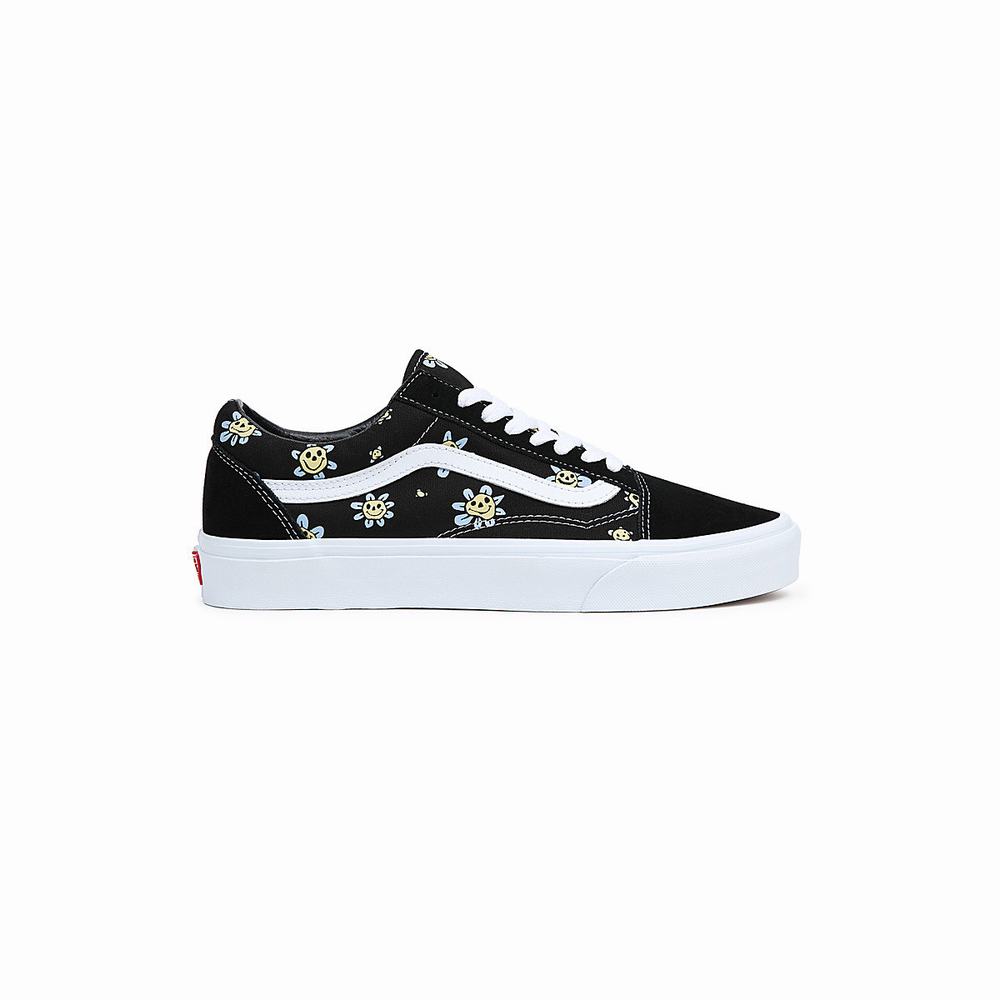 Men's Vans Old Skool Sneakers Black | USA10528