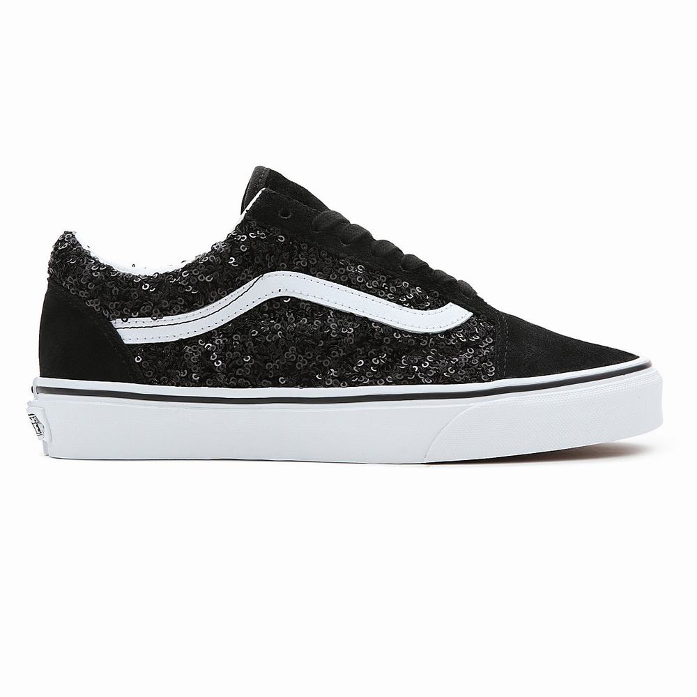 Men's Vans Old Skool Sneakers Black | USA63452