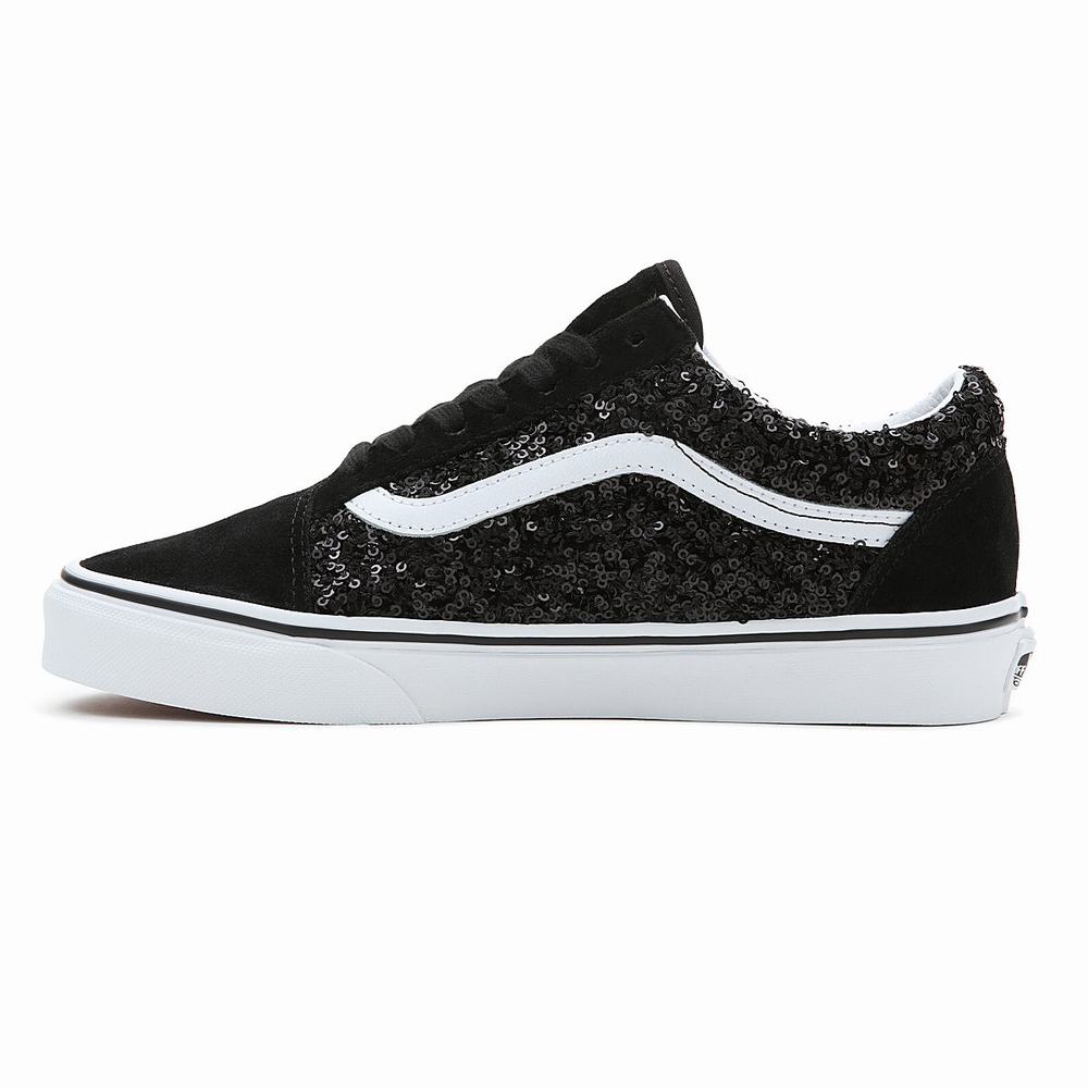 Men's Vans Old Skool Sneakers Black | USA63452