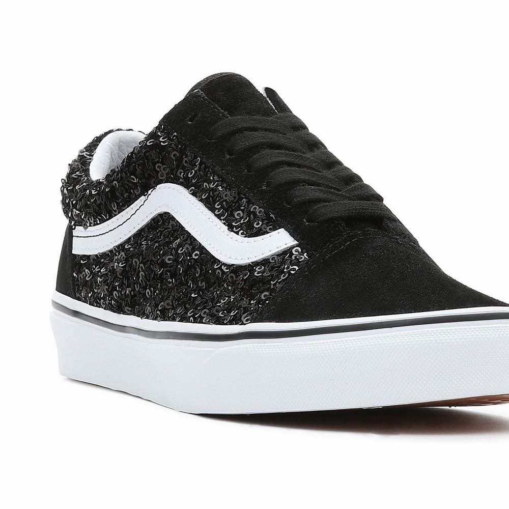 Men's Vans Old Skool Sneakers Black | USA63452