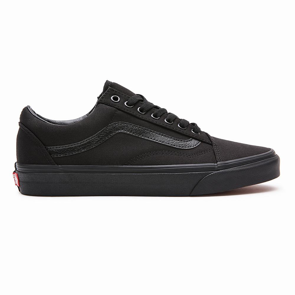 Men's Vans Old Skool Sneakers Black | USA73025