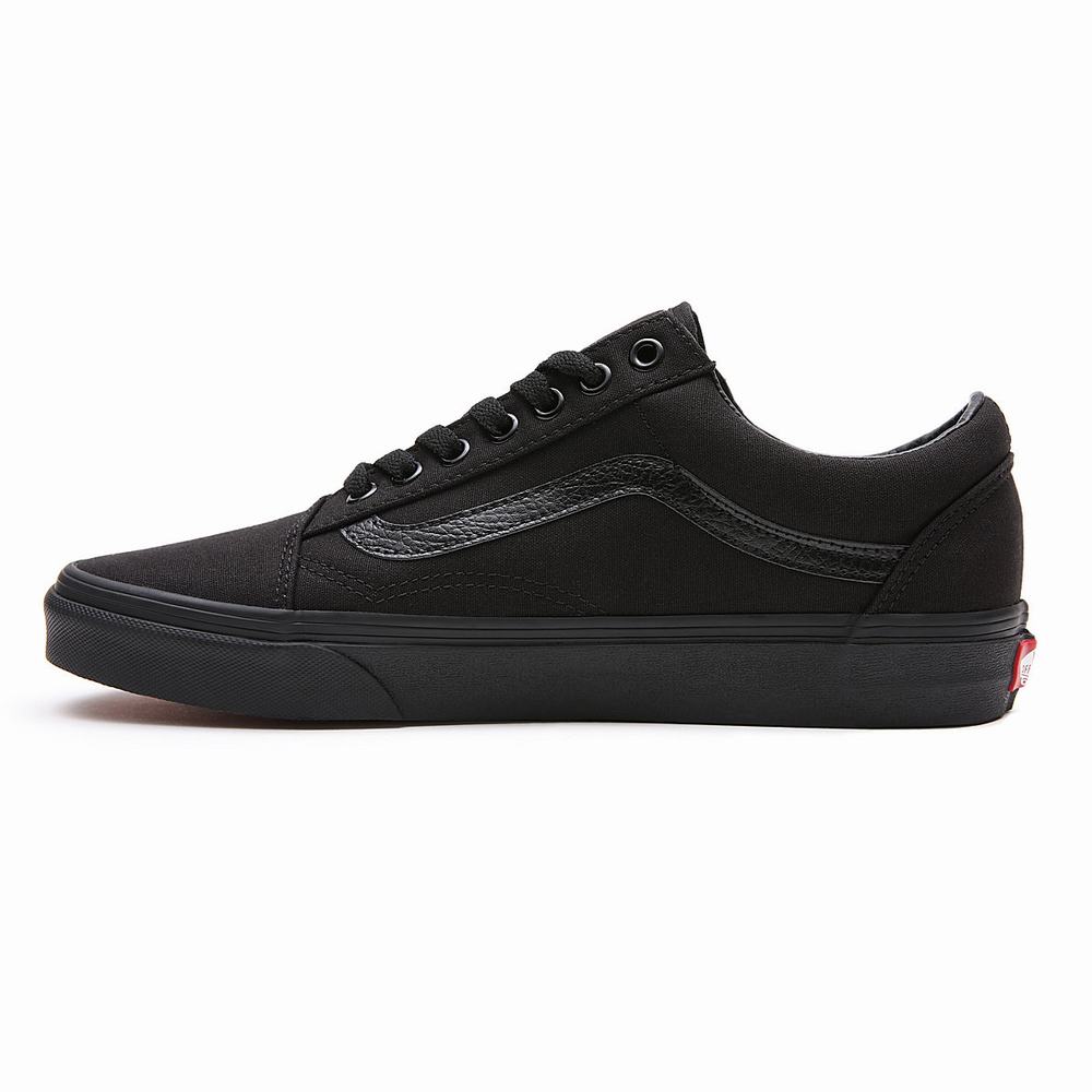 Men's Vans Old Skool Sneakers Black | USA73025