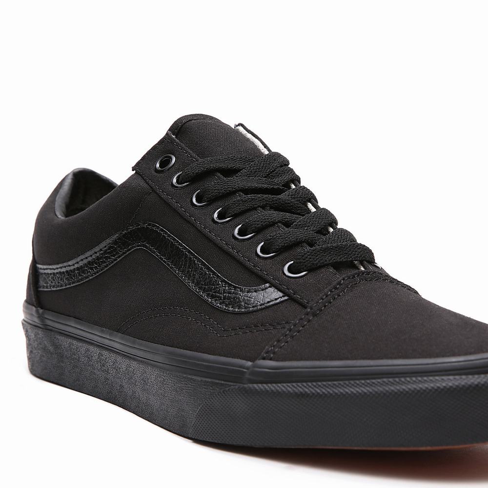 Men's Vans Old Skool Sneakers Black | USA73025