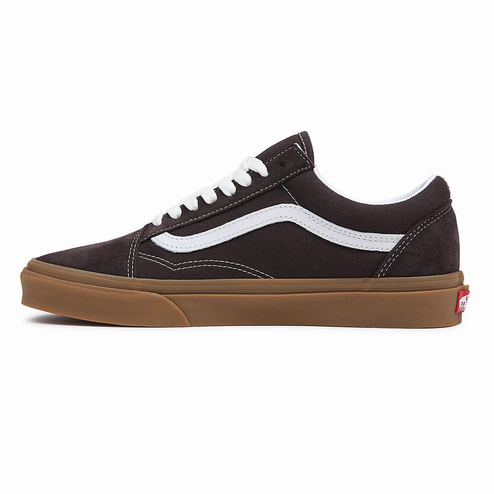 Men's Vans Old Skool Sneakers Black | USA95460