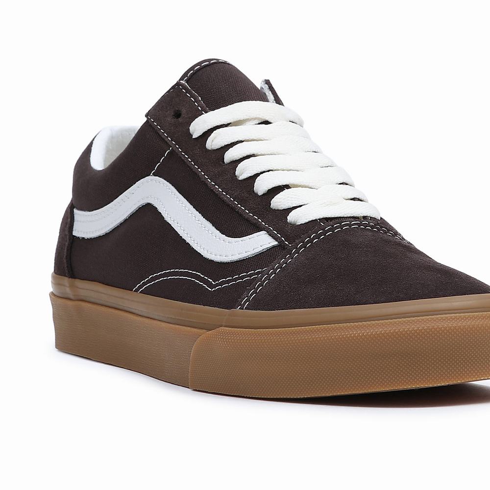 Men's Vans Old Skool Sneakers Black | USA95460