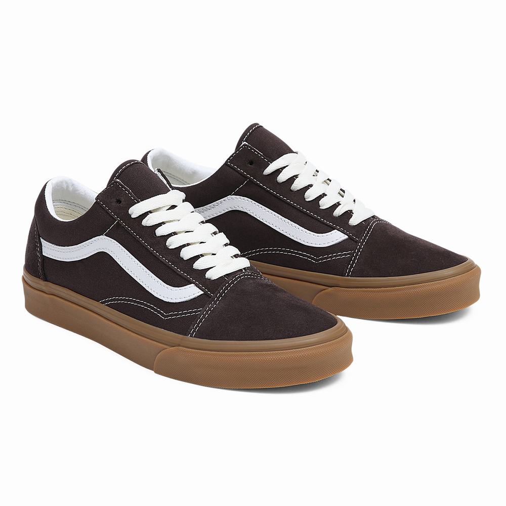 Men\'s Vans Old Skool Sneakers Black | USA95460