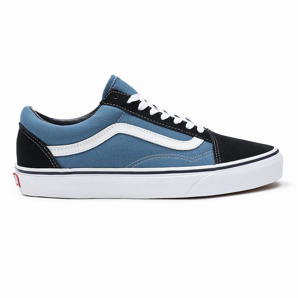 Men's Vans Old Skool Sneakers Blue | USA31489