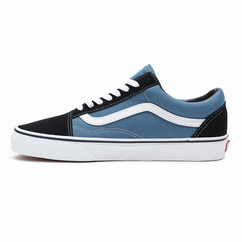 Men's Vans Old Skool Sneakers Blue | USA31489