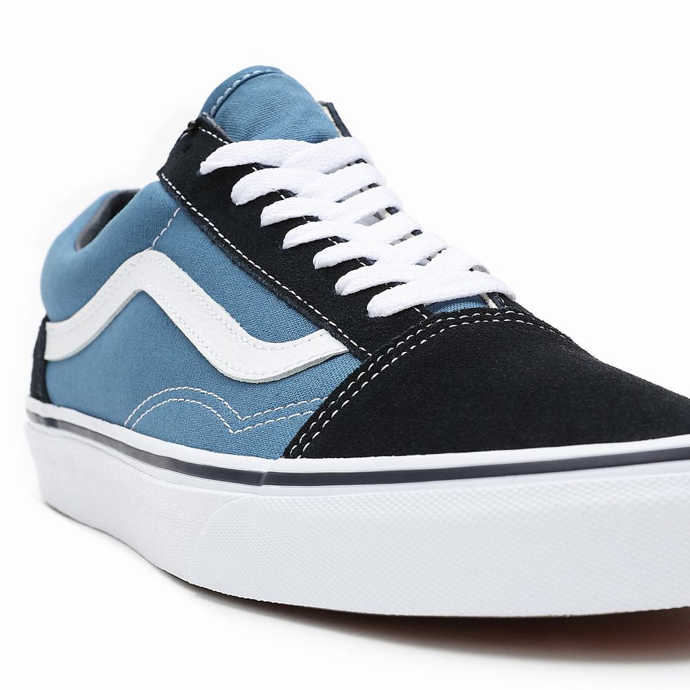 Men's Vans Old Skool Sneakers Blue | USA31489