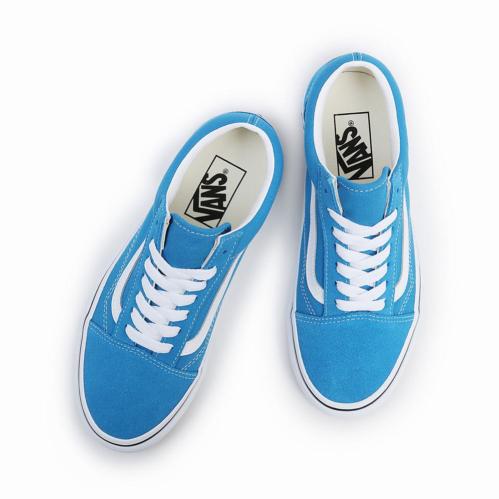 Men's Vans Old Skool Sneakers Blue | USA76908