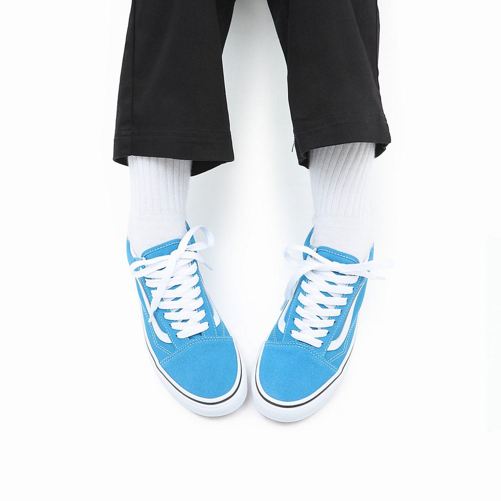 Men's Vans Old Skool Sneakers Blue | USA76908