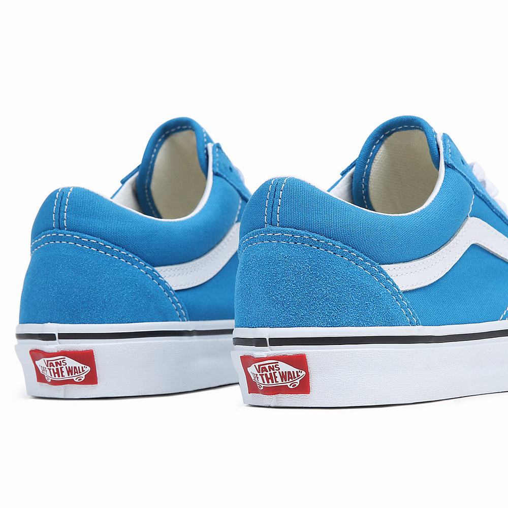 Men's Vans Old Skool Sneakers Blue | USA76908