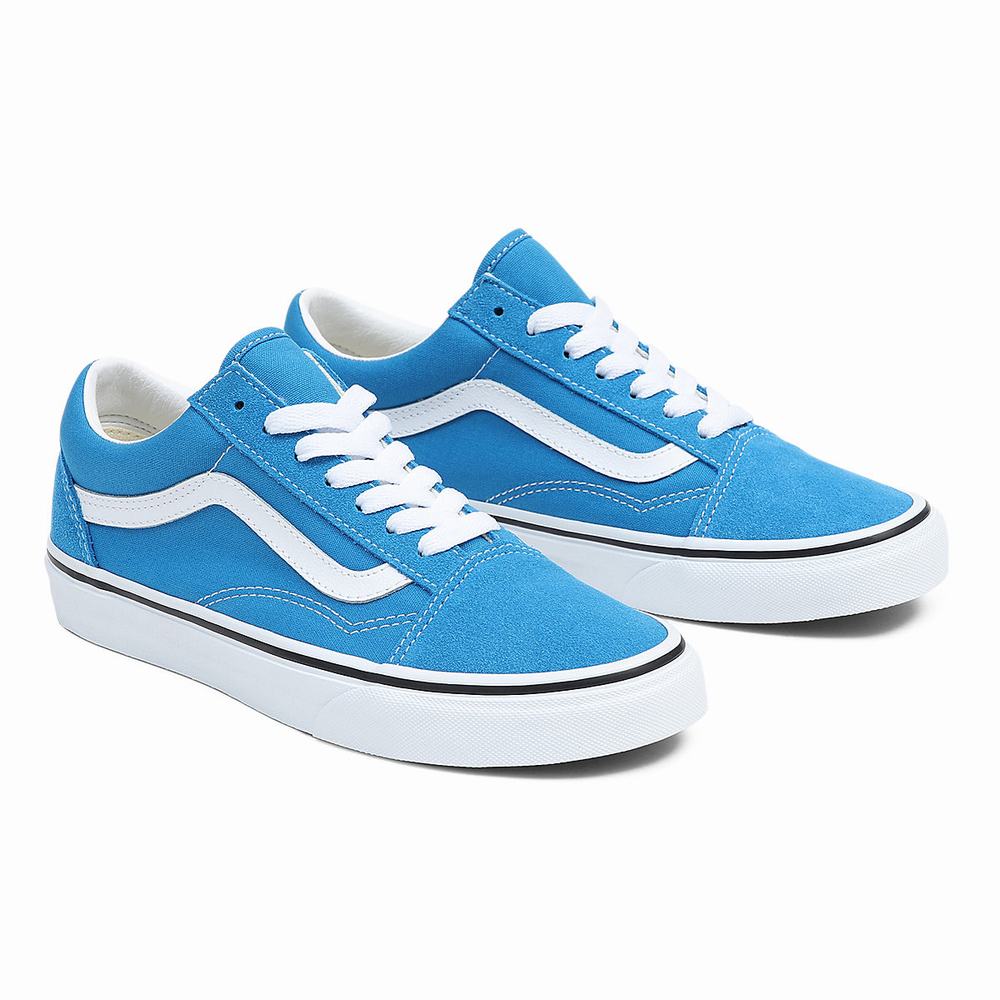 Men\'s Vans Old Skool Sneakers Blue | USA76908