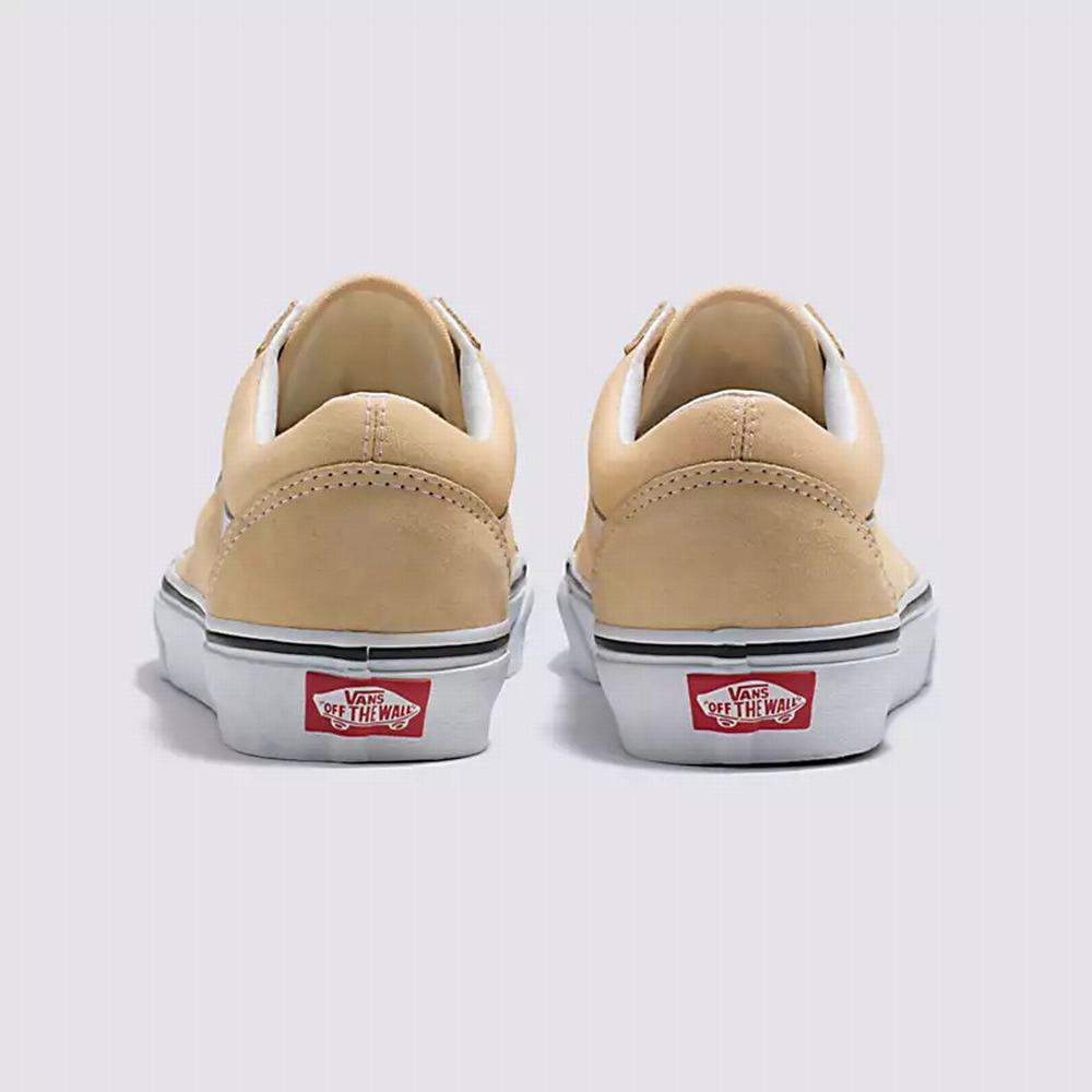 Men's Vans Old Skool Sneakers Brown | USA25934